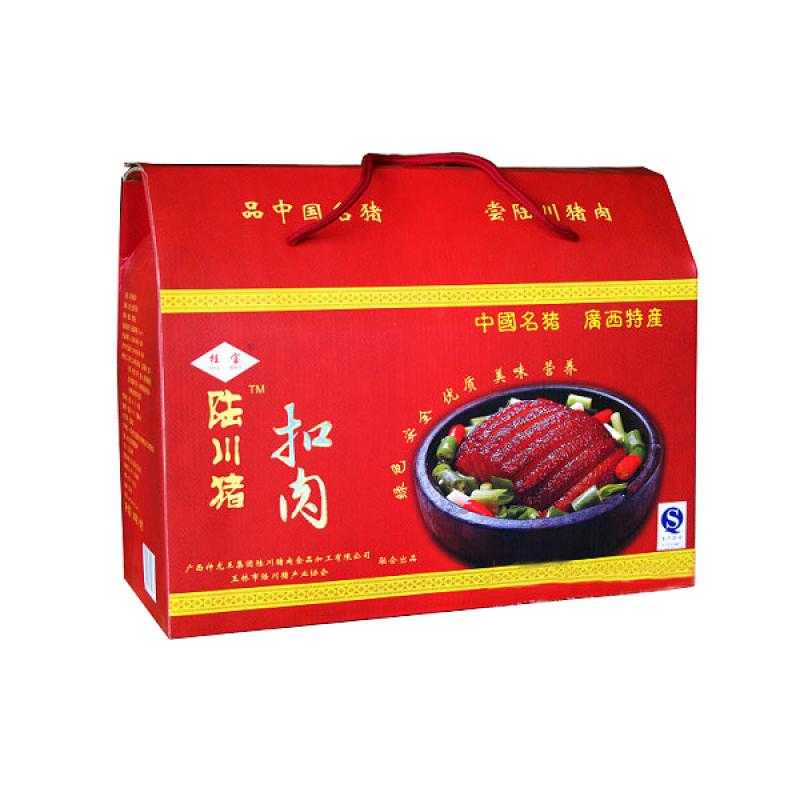 广西陆川特产 桂宝陆川猪分割扣肉500克