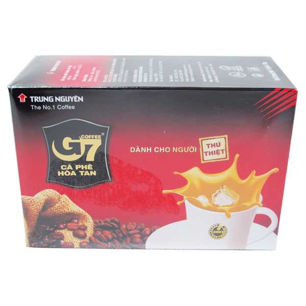 越南正品中原G7咖啡 3合1速溶咖啡 礼盒装16g*18包 288g