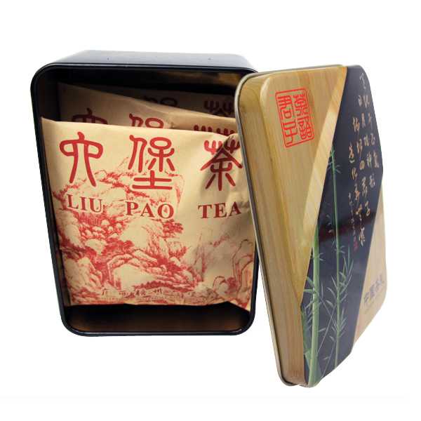 【广西特产】梧州六堡茶 梧州中茶六堡茶福竹茶礼盒
