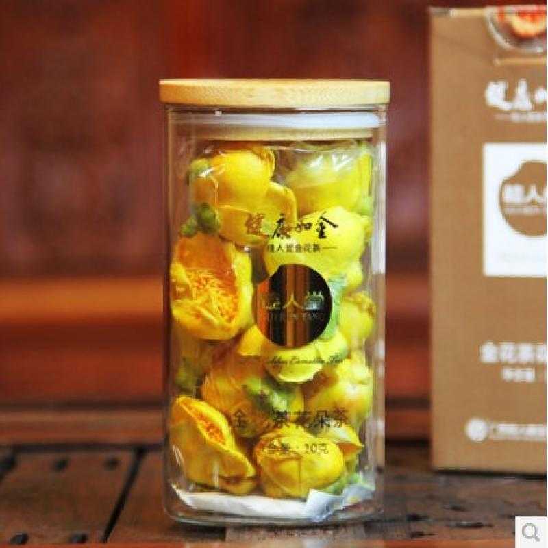 桂人堂金花茶 广西特产 高营养花朵茶10克装 新品上市