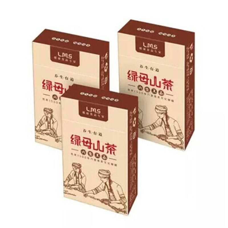 绿母山茶 茶情6g盒装 广西梧州六堡茶黑茶特产茶叶 越陈越香 特价