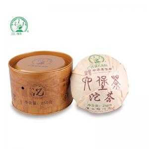  250克沱茶梧州茶厂三鹤特级精品六堡茶 盒装沱茶